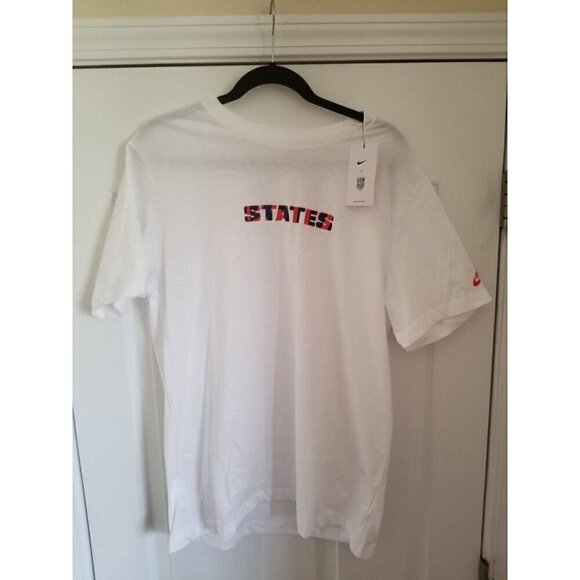 Nike X USA Soccer Team Voice Men’s White T-shirt - Picture 8 of 10